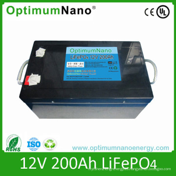 12V 200ah Deep Cycle LiFePO4 Truck / EV Battery Pack